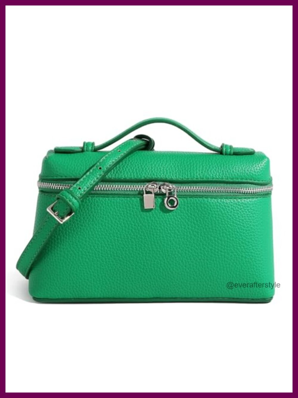 Mini Box Crossbody Bag Vegan Leather Top Handle Satchel Purse